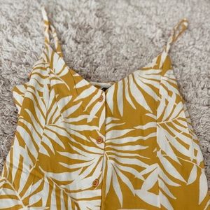 Forever 21 Fun Palm Leaves Dress